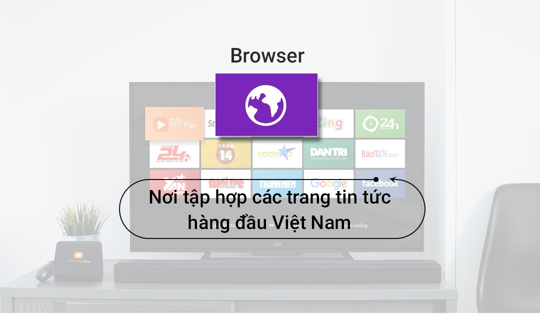 fpt play box tv box ung dung doc bao vnexpress tuoi tre facebook browser