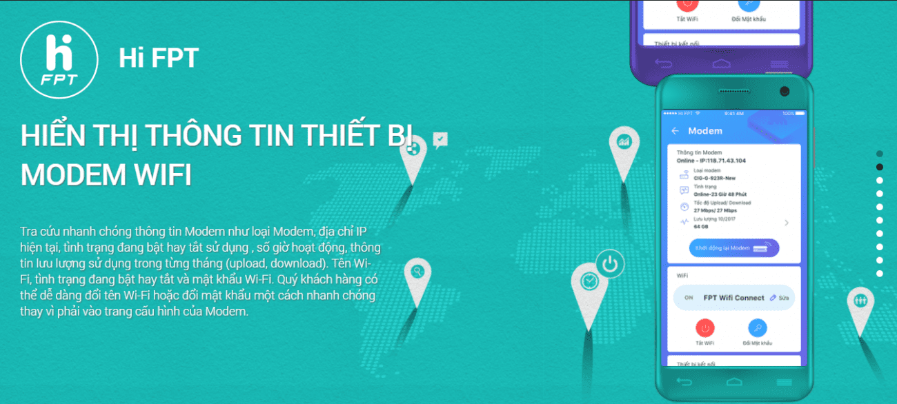 hien thi thong tin modem hi fpt