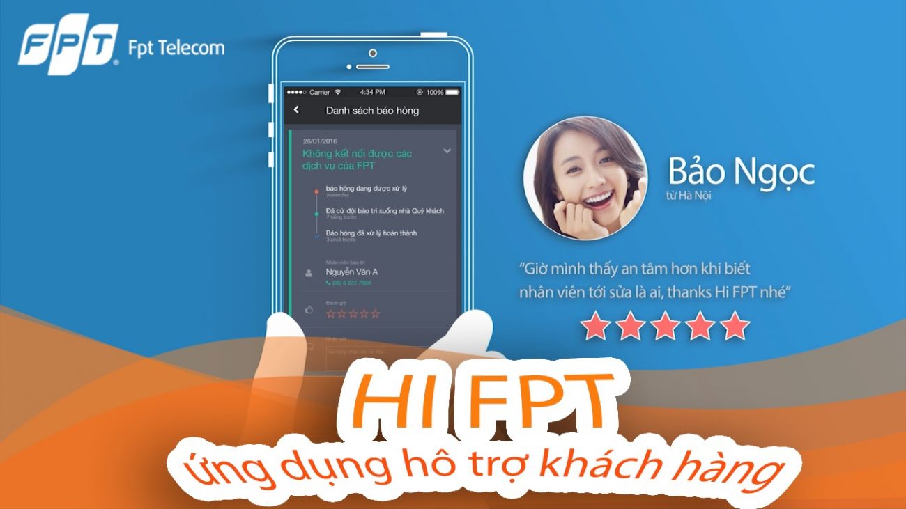 hi fpt ung dung ho tro khach hang cua fpt