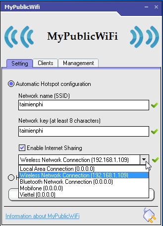 mypublicwifi cach phat wifi truc tiep tren laptop 1