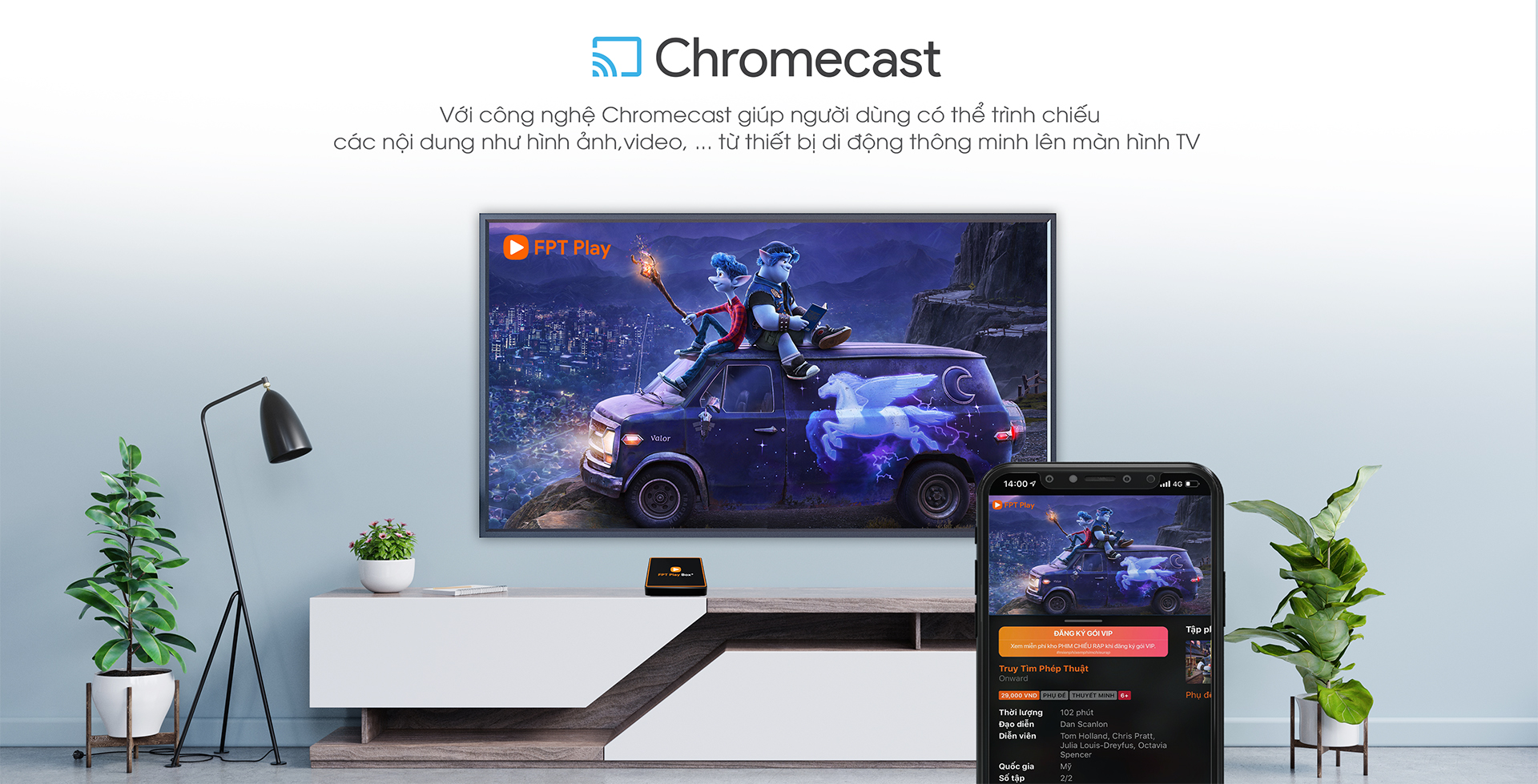 ứng dụng Chromecast