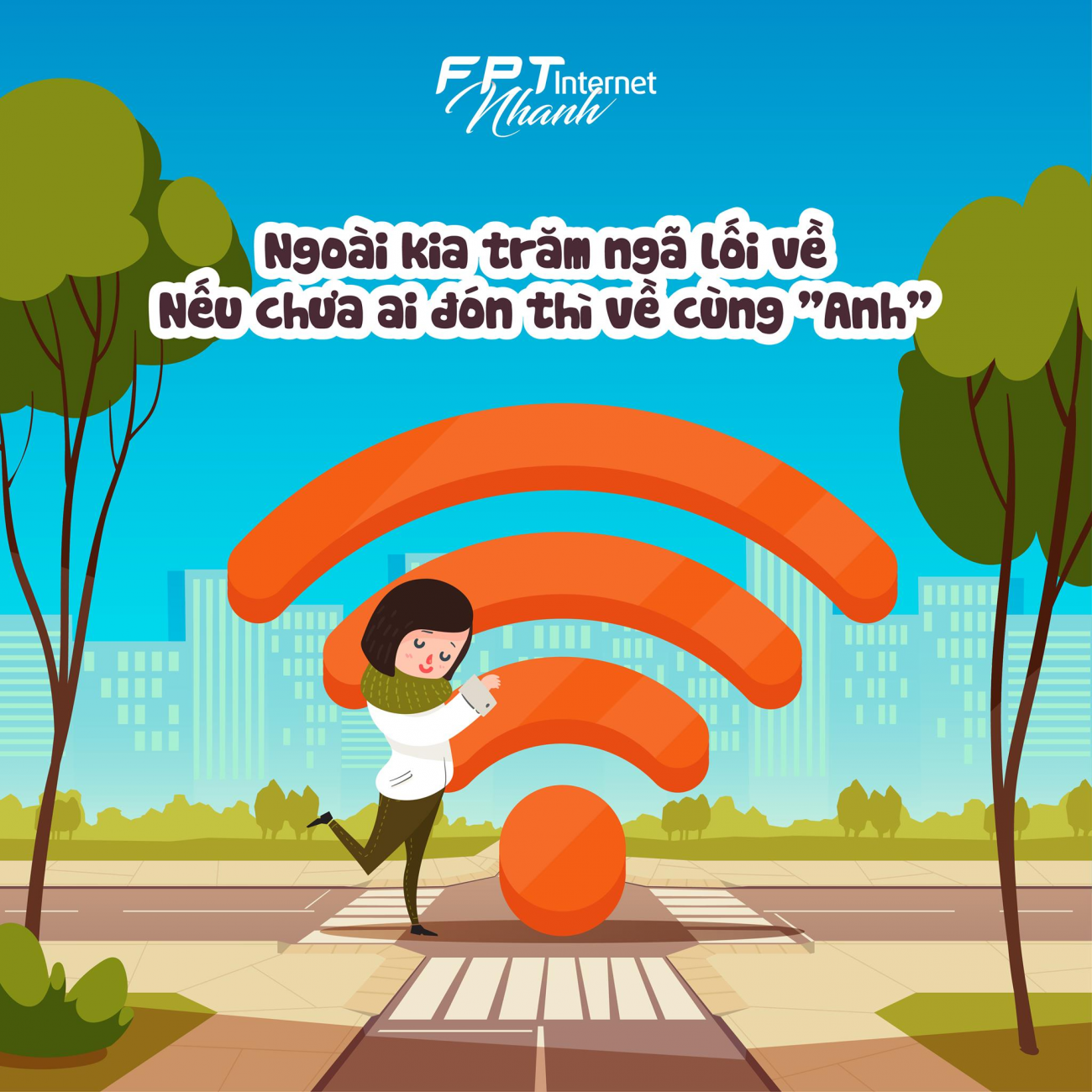 Wifi FPT , kết nối tuyêt vời