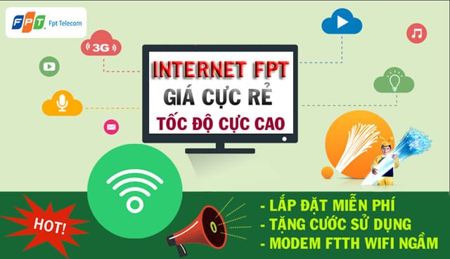 Gói cước lắp mangk Wifi fpt bao nhiêu tiền 1 tháng