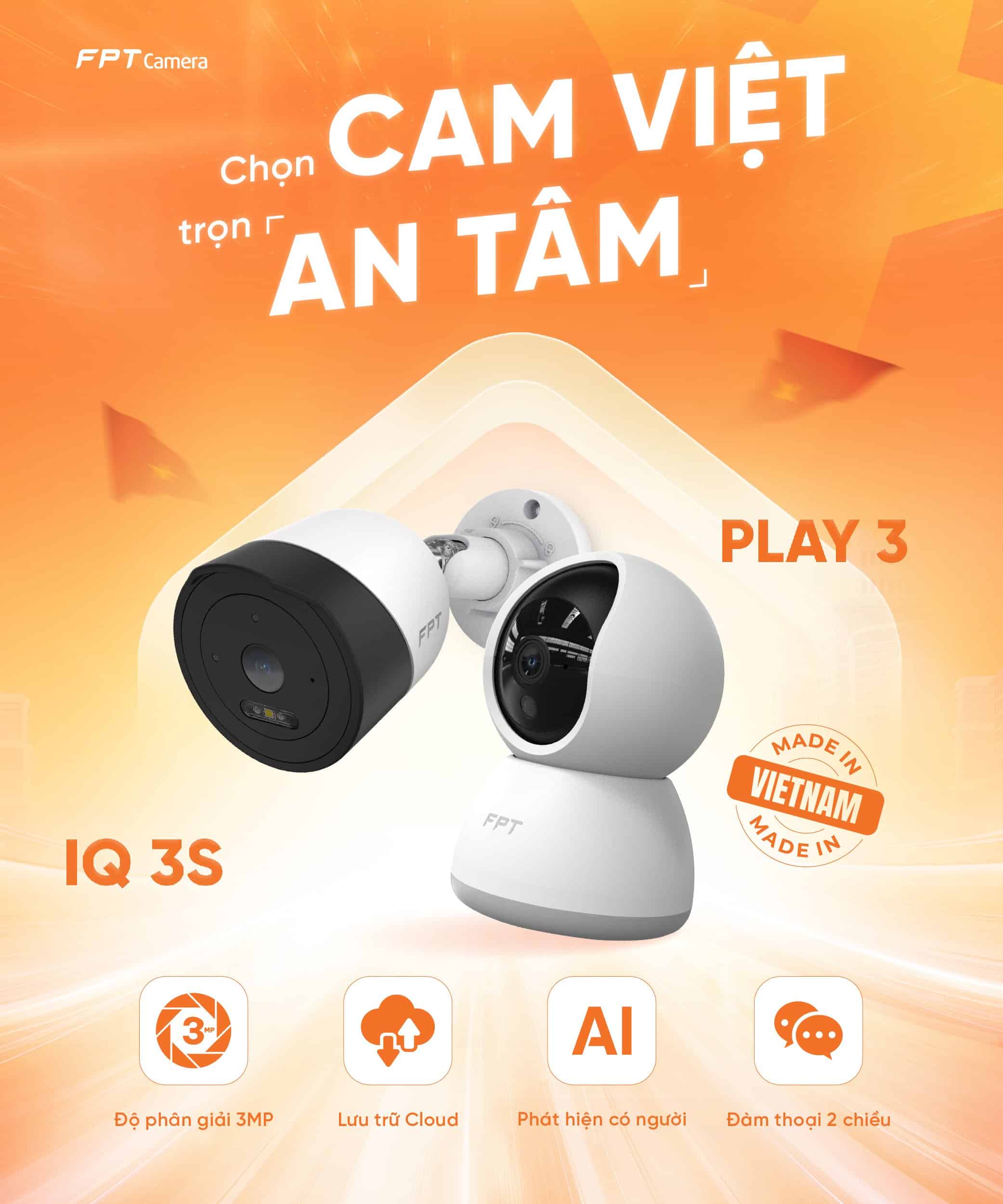 Lắp camera gia đình nên dùng camera của FPT