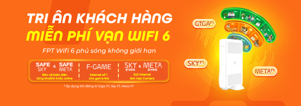 Tư vấn lắp mạng FPT Thái Bình miễn phí Wifi 6 sóng khỏe nhất