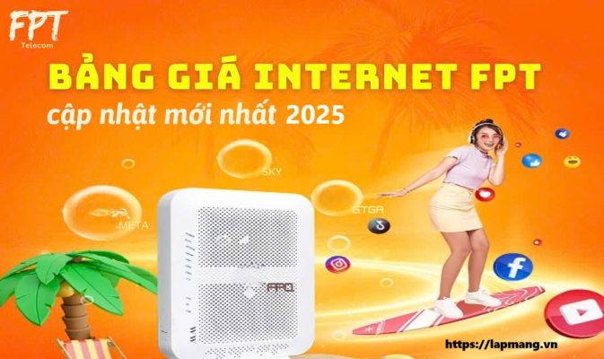 Đăng ký lắp mạng FPT Bạc Liêu miễn phí wifi 6 siêu nhanh