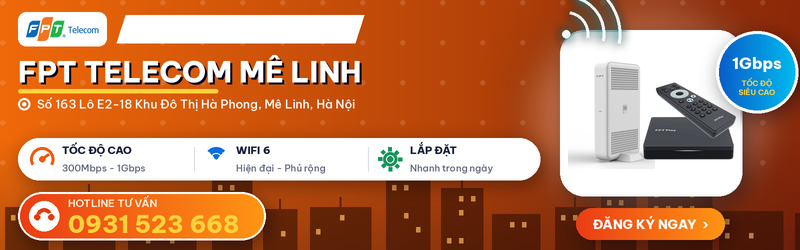 FPT Telecom Mê Linh - Phố Yên, Tiền Phong văn phòng FPT Telecom Mê Linh Hà Nội